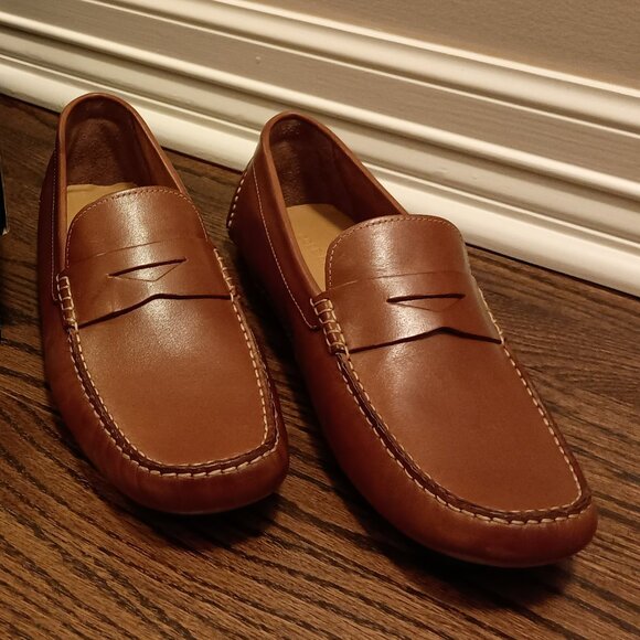Cole Haan Howland Penny Loafer Men's 9.5 British Tan - Picture 1 of 10
